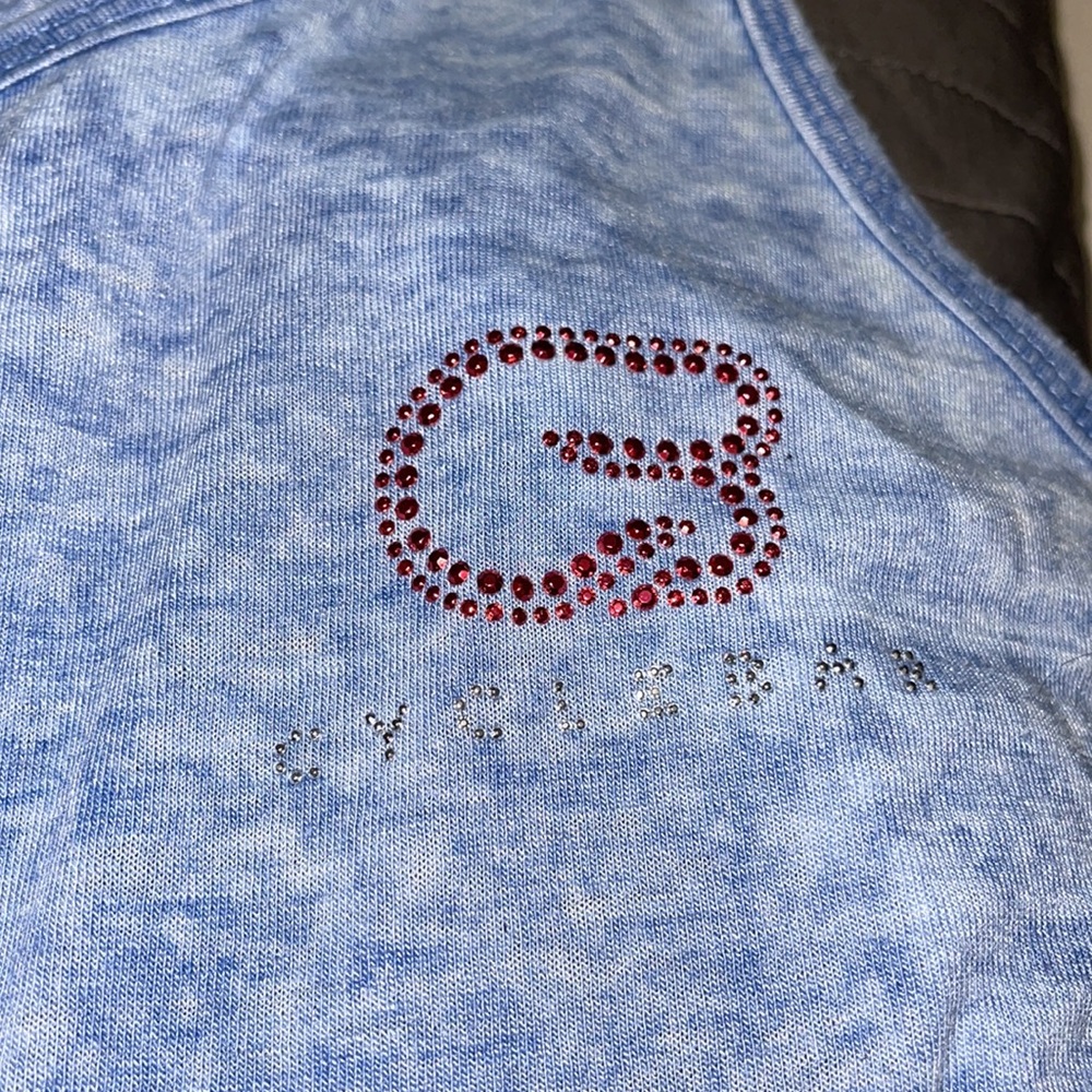 Like New Cyclebar Crystal Openback Tank Top Sz L